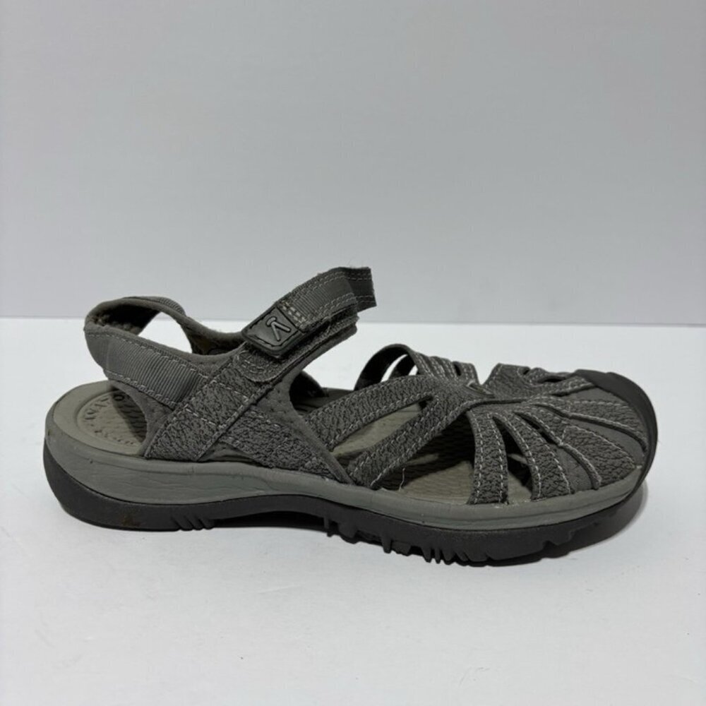 Keen Women’s Rose Strappy Sandals Gray, Size 7.5 M